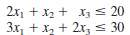Consider the following problem.Maximize Z = 5x1 + 3x2 +