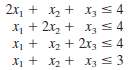 Consider the following problem.
Maximize Z = 3x1 + 5x2 +
