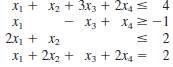 Consider the following problem.Maximize Z = €“ 2x1 + x2