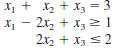 Consider the following problem.
Maximize Z = 2x1 €“ x2 +