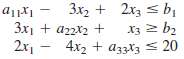 Consider the following problem.
Maximize Z = 5x1 + c2x2 +
