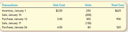 Using the information in PB7-1, calculate the cost of goods