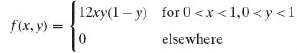 Consider two random variables X and Y with the joint