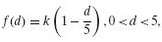 If, d, the diameter of a circle is selected at