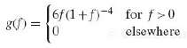 Show that the F distribution with 4 and 4 degrees
