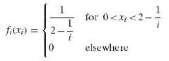 Consider the sequence of independent random variables X1, X2, X3,
