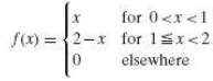 Find the expected value of the random variable X whose