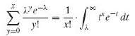 Use repeated integration by parts to show that 
This result