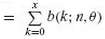 Verify that 
(a) b(x; n,Î¸) = b(n - x; n,
