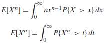 Use the identity of Theoretical Exercise 5 to derive E[X2]