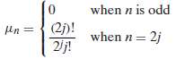 For a standard normal random variable Z, let Î¼n =