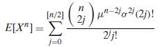 Let X be a normal random variable with mean Î¼