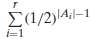 Suppose that each of the elements of S = {1,