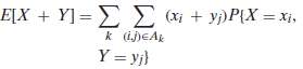 Suppose the possible values of X are {xi}, the possible