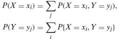 Suppose the possible values of X are {xi}, the possible