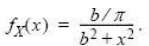 A Cauchy random variable has a PDF(a) Find the characteristic