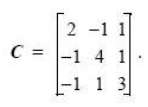 Letbe a zero- mean Gaussian random vector with covariance matrix,Write