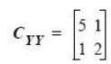 Let X be a two- element zero- mean random vector.