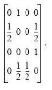 For a Markov chain with each of the transition probability