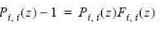 Pi, (2) -1 = P, (2)F€) 