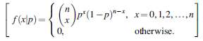 Consider the problem of estimating p in a binomial distribution.