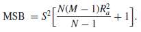 N(M – 1)R +1]. +1], N – 1 MSB = 