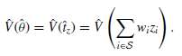 An alternative approach to linearization variance estimators. Demnati and Rao