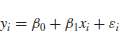 Assuming a model
With V(Îµi) = Ïƒ2, what is the generalized