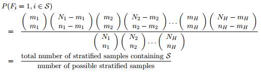 Suppose that S is a subset of m units from