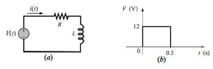 A resistor, R = 4„¦, and an inductor, L =