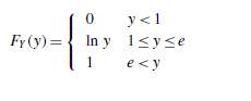 A random variable Y has cdfFind(a) P(Y