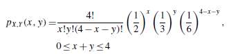 Suppose that X and Y are discrete random variables withFind