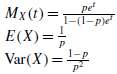 The factorial moment-generating function for any random variable W is
