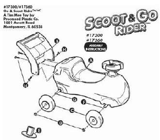 Consider the Scoot & Go Rider shown on the next