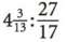 Express the following ratios as an equivalent ratio whose smallest
