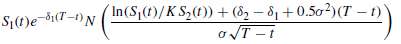 Suppose that S1 and S2 follow geometric Brownian motion and