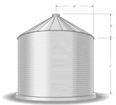 The grain bin of the type shown is manufactured by