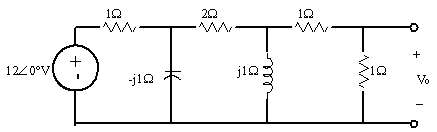 Apply Thevenin€™s theorem twice to find V0 in the circuit 1