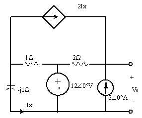 Find V0 in the circuit shown.