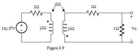 Find Vo in the circuit in Figure P8.9