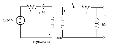 Determine Vo in the circuit in Figure P8.48