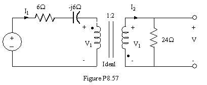 Given that Vo = 48<30< V* in the circuit shown in Figure
