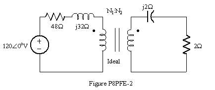 In the circuit in Figure 8PFE-2, select the value
