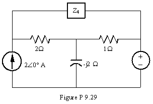 Repeat problem 9.24 for the network in Fig P 9.29