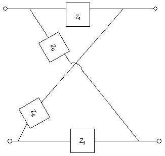 Find the Y parameters for the network shown.