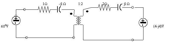 Find the transmission parameters of the two port