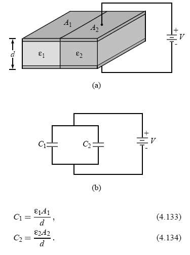 Figure 4-34a (P4.52 (a)) depicts a capacitor consisting of