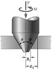Assuming that the pressure between the surfaces of contact is