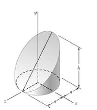 Locate the centroid of the section shown, which was cut