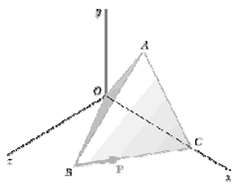 A rectangular tetrahedron has six edges of length a. A